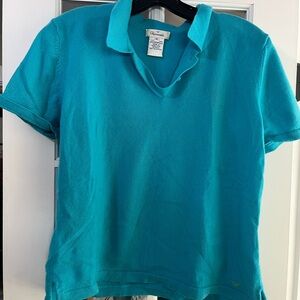 Faconnable Teal Cashmere Sweater